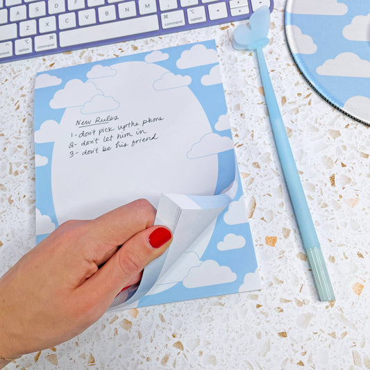 Cloudy Sky Note Pad